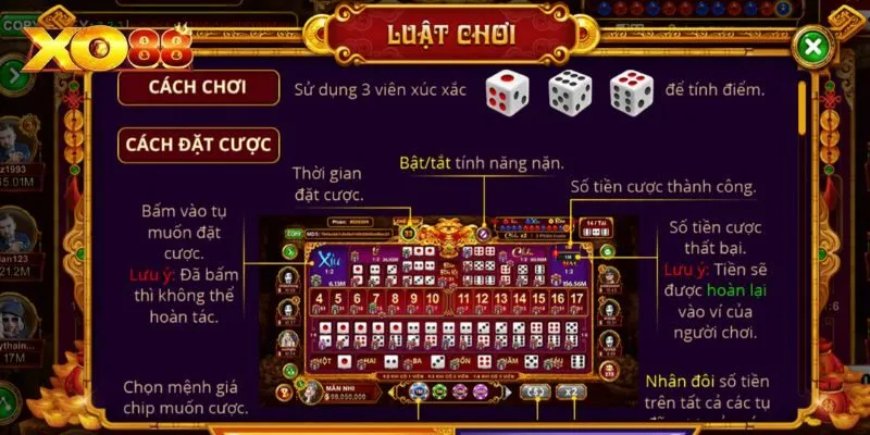 Bí quyết độc đáo giúp bet thủ trúng lớn khi chơi Sicbo Đại Phú