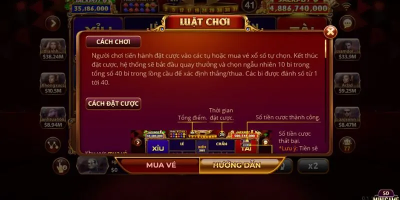 Hướng dẫn cách chơi keno lộc phát cho newbie