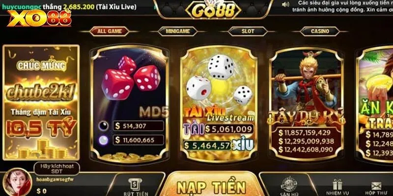 Giới thiệu chung về Tài Xỉu Live G88