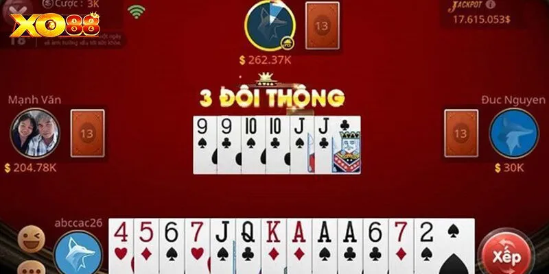 Tổng hợp 3 mẹo hay đánh Tiến lên miền Nam tại XO88